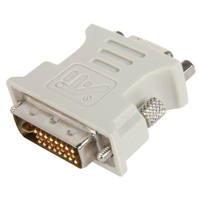 Video Cable Adaptor DVI Plug To VGA Socket