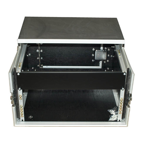4U Mixer Case with Laptop Shelf