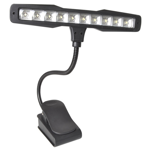 LED Clip-On Light for Music Stands with Adjustable Brightness