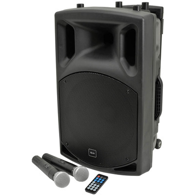 Portable PA System With Radio Mics