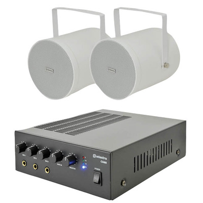 Compact PA System for Indoor and Outdoor Use