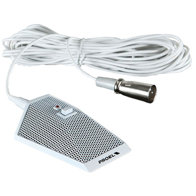 Proel PAMIC62W Low Profile Condenser Microphone