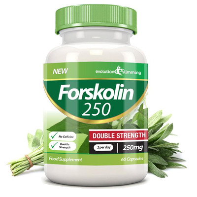Forskolin 250 Double Strength 250mg 60 Weight Loss Capsules - 60 Capsules