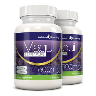 Maqui Berry Antioxidant Supplement 500mg Capsules - 180 Capsules
