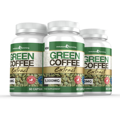 Green Coffee Bean Extract 5,000mg - 180 Capsules