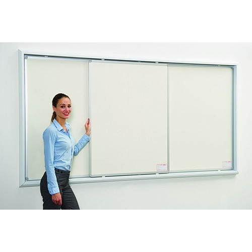 Sliding Writing Board System, 2 sliding boards