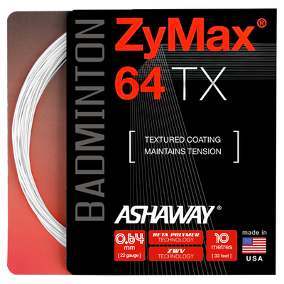 Ashaway ZyMax 64 TX Badminton String Set