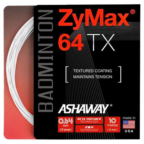 Ashaway ZyMax 64 TX Badminton String Set