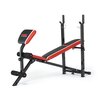 Image of York Warrior 2 in 1 Folding Barbell and Ab Bench with Curl