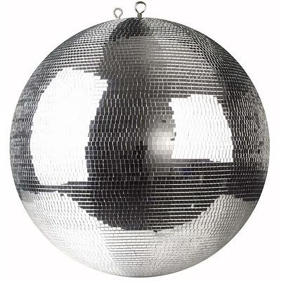 Mirror Ball Small Glass Facets 12" (30cm) With Second Security Fixing Point