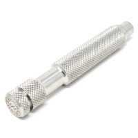 Image of The Outlaw Sure Grip Stainless Steel Safety Razor Handle