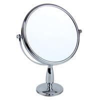 Image of 7x Magnification Large Chrome Pedestal Mirror