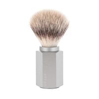 Image of Muhle Hexagon Pure Silvertip Synthetic Shaving Brush