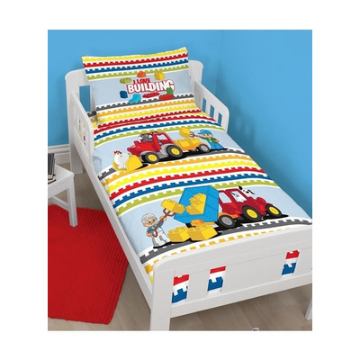 Lego Duplo Toddler Bedding / Cot Bed Duvet Cover   Blocks