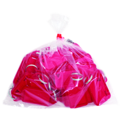 KEVRON ID30 Giant Tags Bag of 25 - Hot Pink x 25