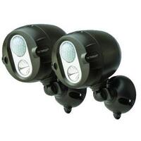 Image of Mr Beams Wireless Networked NetBright LED Spotlight System - Dark Brown Pack of 2