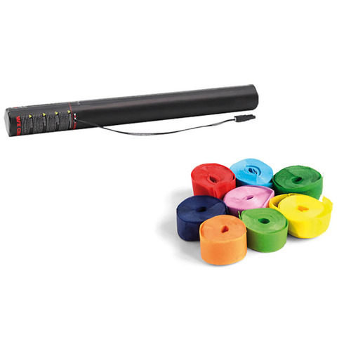Electric Streamer Cannon 50cm Multi Coloured