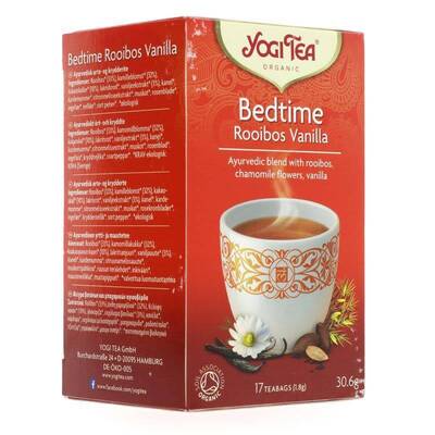 Yogi Tea Bedtime Rooibos Vanilla - 17 bags