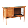 Image of FSC&#174; Certified Raised Pet Hutch Natural Wood