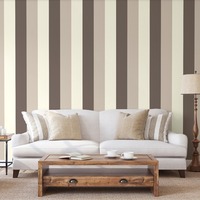 Image of Stripe Wallpaper Chocolate, Coffee & Cream - Direct Wallpapers E40928
