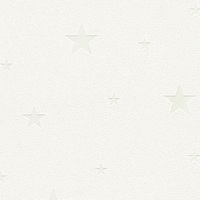 Image of Glow in the Dark Stars Wallpaper White AS Creation 32440-1