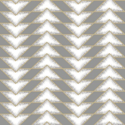Teton Geometric Wallpaper Grey Holden 90531