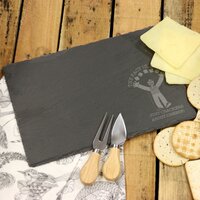 Wallace & Gromit 'Crackers About Cheese' Slate Cheese Board