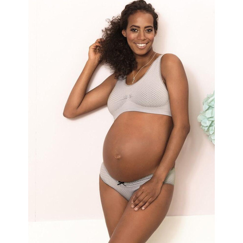 Anita Maternity Seamless Brief - Silver Grey