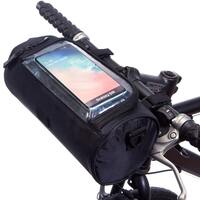 Image of BTR Deluxe Cycling Handlebar Bike Bag and Bicycle Mobile Phone Holder