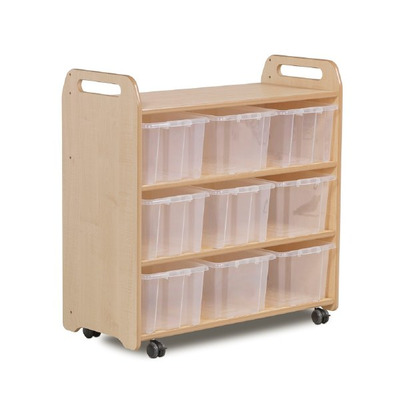 Tall Mobile Shelf Unit