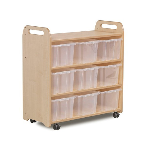Tall Mobile Shelf Unit