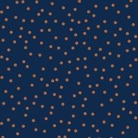 Image of Confetti Wallpaper Navy / Copper Graham and Brown 108561