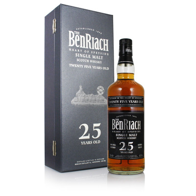 BenRiach 25 Year Old  Speyside Single Malt Whisky