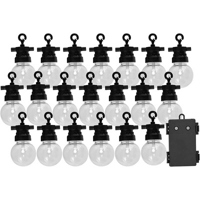 Battery Powered String Light Set with 24 Hour Timer - 6m