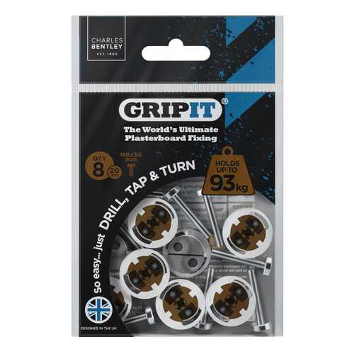 20mm Plasterboard Fixing - 8 Pack (Brown)
