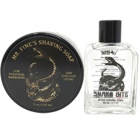 Image of Fine Snake Bite Shaving Soap & Aftershave Splash Set