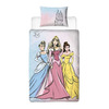 Disney Princess, Single Duvet Covers - Pastels