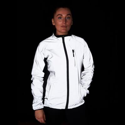 BTR Womens Reflective High Vis Cycling & Running Jacket (SECONDS)