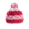 Mens Pop Bobble Hat - Fleece Lined - Cherry from Evercreatures
