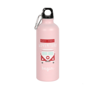 Image of Adventure Metal Water Bottle - Pink