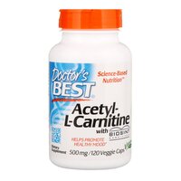 Image of Doctor's BestAcetyl L-Carnitine with Biosint Carnitines 500mg (120 Veggie Caps)