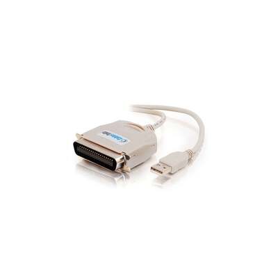 C2G 1.8m USB 1284 Parallel Cable
