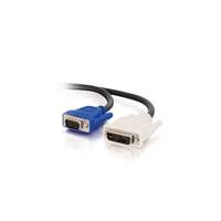 Image of C2G 2m DVI-A M / HD15 M Cable