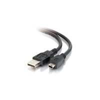 Image of C2G 2m USB 2.0 A/Mini-B Cable