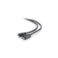 Image of C2G 2m USB 2.0 USB Type C to USB Micro B Cable M/M - USB C Cable Black