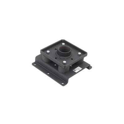 Chief Structural Ceiling Plate Black flat panel ceiling mount