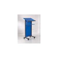 Image of Metroplan Coloured Panel Front Lectern - Blue