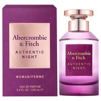 Image of Abercrombie & Fitch Authentic Night For Women EDP 100ml