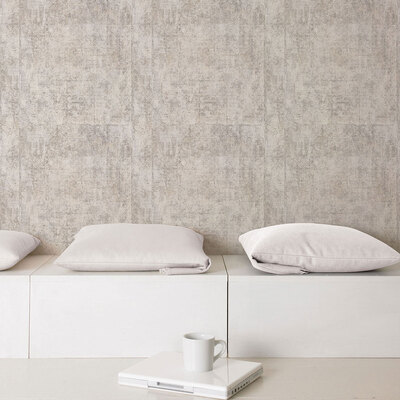 Global Fusion Carpet Wallpaper Grey Galerie G56390
