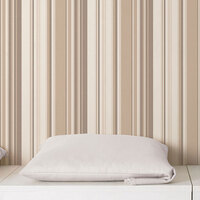 Image of Global Fusion GF Stripe Wallpaper Brown Galerie G56409